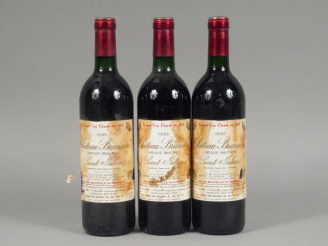 Vente aux enchères 3 BOUTEILLES CHÂTEAU BRANAIRE DULUC DUCRU GCC ST JULIEN - 1985 - 1 BG/