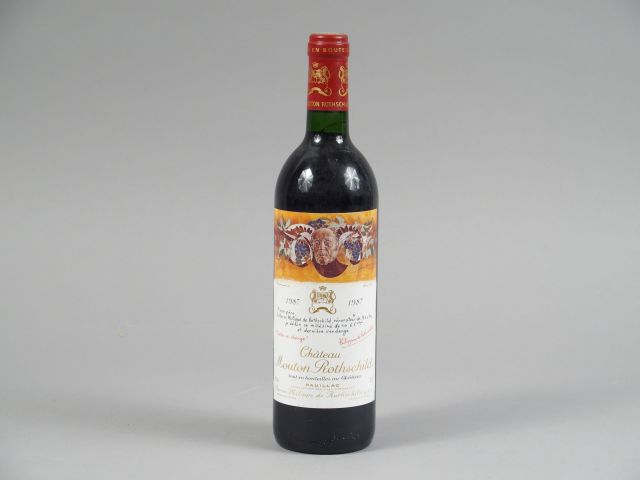 1 BOUTEILLE CHÂTEAU MOUTON ROTHSCHILD 1er GCC PAUILLAC - 1987