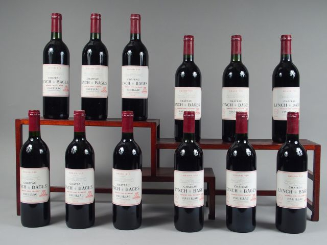 12 BOUTEILLES CHÂTEAU LYNCH BAGES GCC PAUILLAC - 1989 - CBO - 1 ETLT