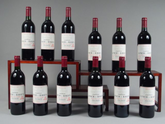 Vente aux enchères 12 BOUTEILLES CHÂTEAU LYNCH BAGES GCC PAUILLAC - 1989 - CBO - 1 ETLT