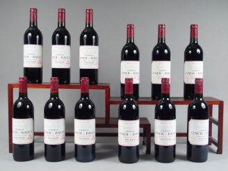 Vente aux enchères 12 BOUTEILLES CHÂTEAU LYNCH BAGES GCC PAUILLAC - 1989 - CBO