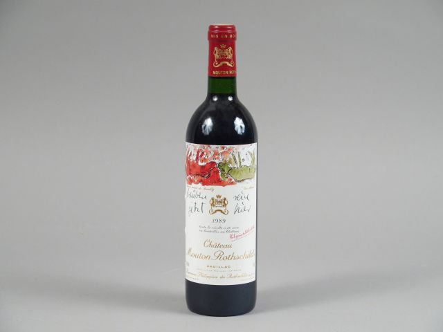 1 BOUTEILLE CHÂTEAU MOUTON ROTHSCHILD 1er GCC PAUILLAC - 1989