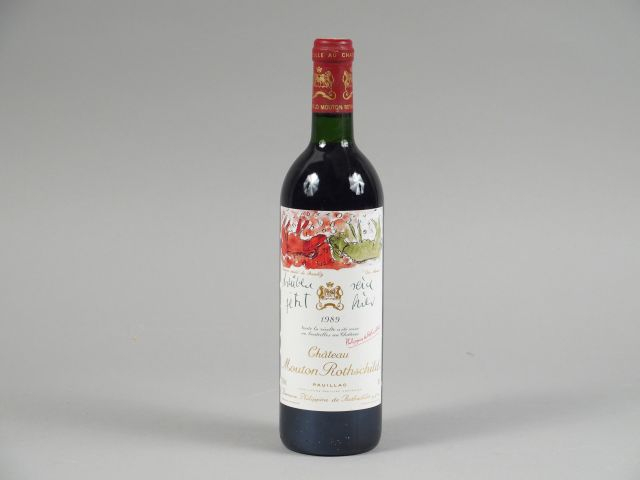1 BOUTEILLE CHÂTEAU MOUTON ROTHSCHILD 1er GCC PAUILLAC - 1989 - BG