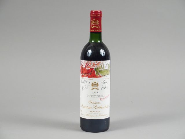 1 BOUTEILLE CHÂTEAU MOUTON ROTHSCHILD 1er GCC PAUILLAC - 1989 - LB