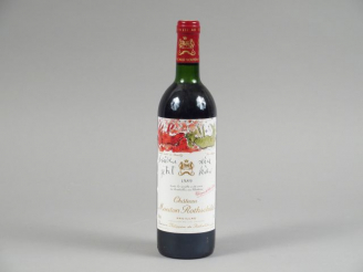 Vente aux enchères 1 BOUTEILLE CHÂTEAU MOUTON ROTHSCHILD 1er GCC PAUILLAC - 1989 - LB