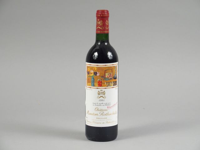 1 BOUTEILLE CHÂTEAU MOUTON ROTHSCHILD 1er GCC PAUILLAC - 1991