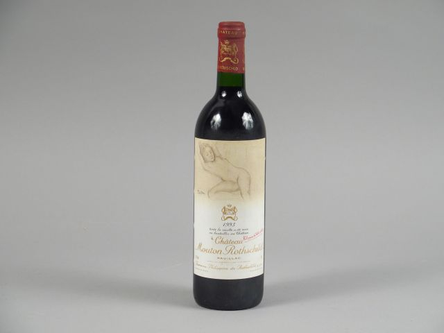 1 BOUTEILLE CHÂTEAU MOUTON ROTHSCHILD 1er GCC PAUILLAC - 1993