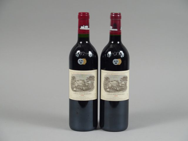 2 BOUTEILLES CHÂTEAU LAFITE ROTHSCHILD 1er GCC PAUILLAC - 1999