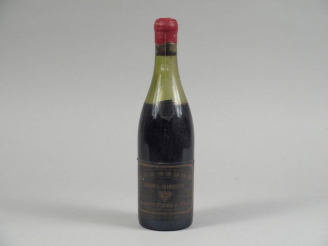 Vente aux enchères 1 BOUTEILLE CHARMES CHAMBERTIN CAMUS PERE   FILS - 1971 - 8 CM