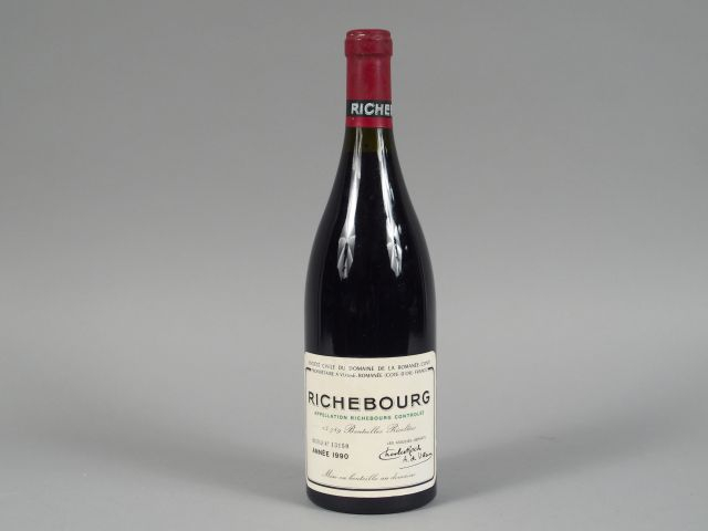 1 BOUTEILLE RICHEBOURG DOMAINE ROMANEE CONTI - 1990 - CONTRE ETIQUETTE