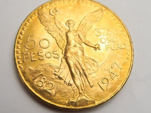 1 pièce 50 pesos. Frais acheteurs : 5 % TTC