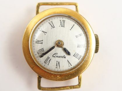 Boitier de montre de dame en or. Poids tel : 6,24 g