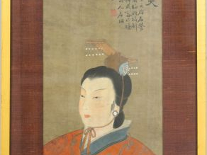 Deux peintures. Chine Xxème