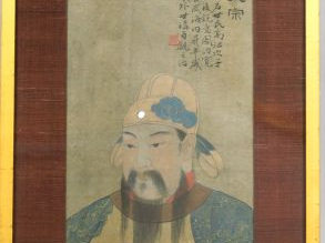 Deux peintures. Chine Xxème