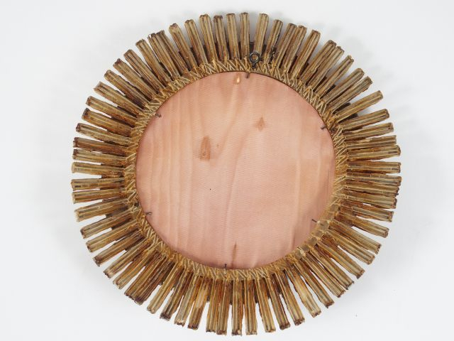 Line VAUTRIN. Miroir "Gerbera" en talosel à double couronne (accidents