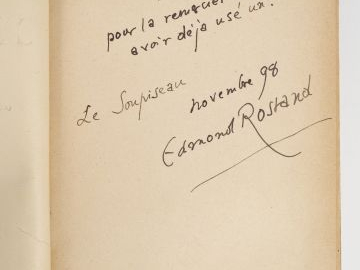 ROSTAND (Edmond). Cyrano de Bergerac. Comédie héroïque en cinq actes, 