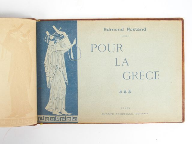 ROSTAND (Edmond). Pour la Grèce. Vers dits par l'auteur à la Matinée d