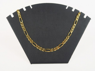 Vente aux enchères Collier maille gourmette en or. Poids : 36.4 g