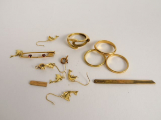 Vente aux enchères lot débris d'or : 16,7 g