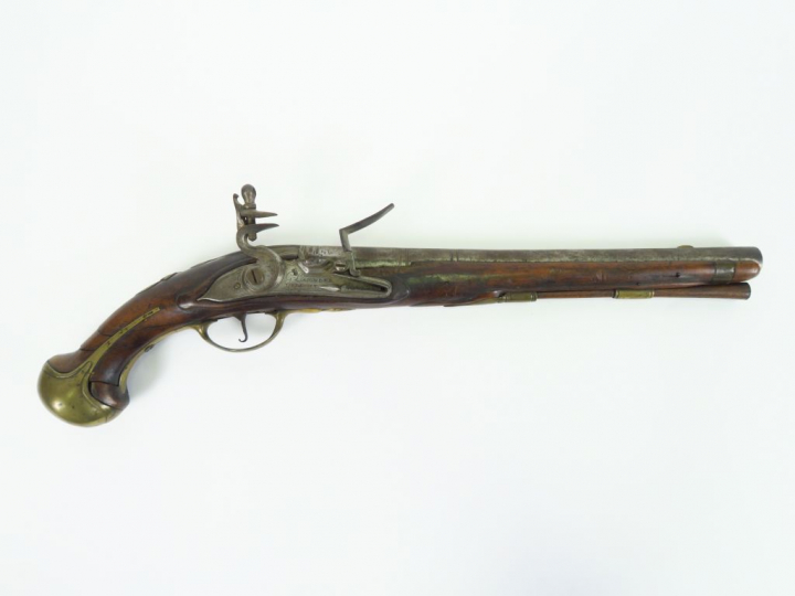 Grand pistolet d’arçon à silex Batave par « G. Lasonder Utrecht » (Ger