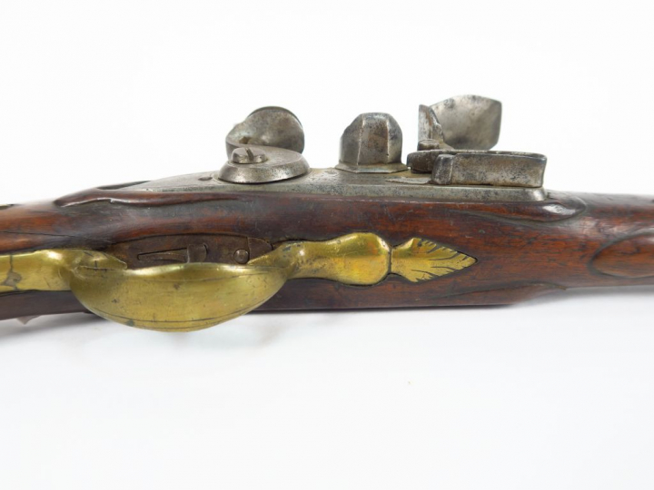 Grand pistolet d’arçon à silex Batave par « G. Lasonder Utrecht » (Ger