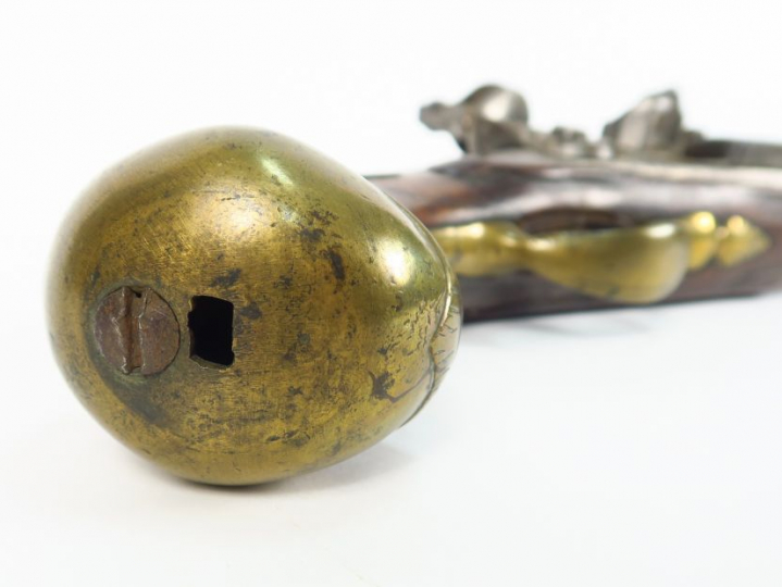 Grand pistolet d’arçon à silex Batave par « G. Lasonder Utrecht » (Ger