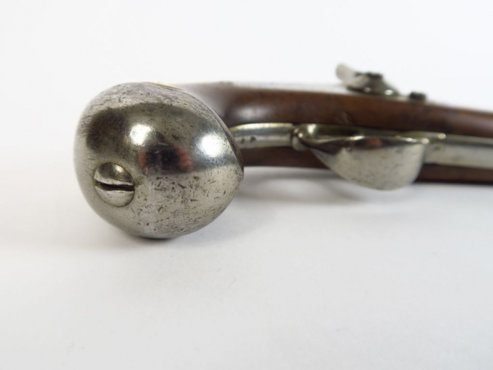 Rare pistolet d’officier de gendarmerie à percussion réglementaire mod