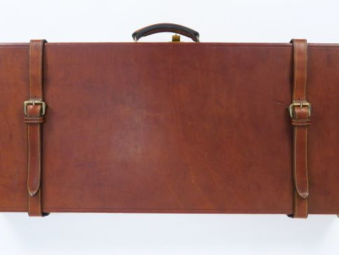 Belle paire de fusils de chasse juxtaposés calibre 12/65 en valise boi