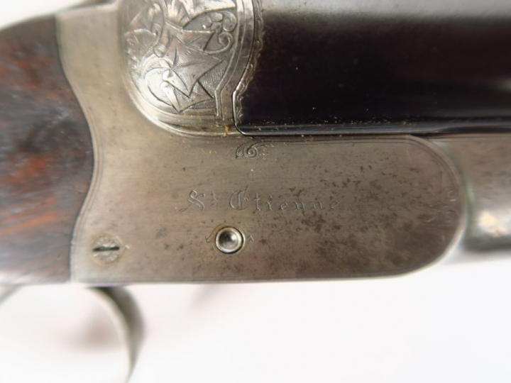 Fusil juxtaposé système Anson   Delay calibre 20/65 à extracteur fabri