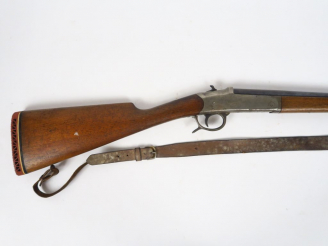 Vente aux enchères Fusil de chasse mono coup à chien « simplex » de Manufrance en calibre