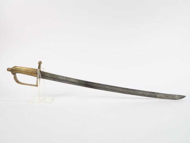 Sabre briquet modèle 1767 remonté avec une lame à la montmorency de 66