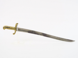 Vente aux enchères Baïonnette réglementaire Française modèle 1840 longueur de lame 510 mm
