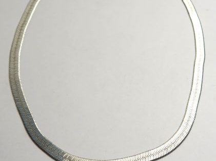 Collier en argent. Poids : 18,6 g