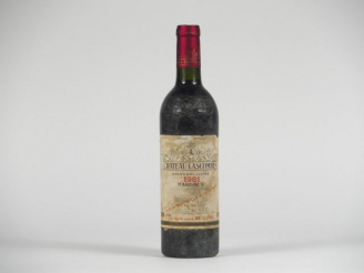 Vente aux enchères 1 BOUTEILLE CHÂTEAU LASCOMBES GCC MARGAUX - 1981 - ES/BS