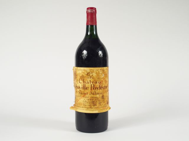 1 MAGNUM CHÂTEAU LEOVILLE POYFERRE GCC ST JULIEN - 1987 - EA/ET