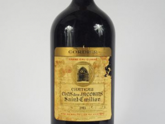 Vente aux enchères 1 IMPERIALE CHÂTEAU CLOS DES JACOBINS GCC ST EMILION - 1983 - EA - CBO