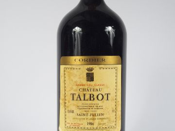 1 IMPERIALE CHÂTEAU TALBOT GCC ST JULIEN - 1986 - ELT - CBO