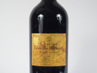 Vente aux enchères 1 IMPERIALE CHÂTEAU LEOVILLE POYFERRE GCC ST JULIEN - 1987 - ET - CBO