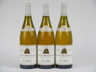 Vente aux enchères 3 BOUTEILLES PULIGNY MONTRACHET P. ANDRE - 2000 - 1 COLL LA