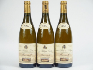 Vente aux enchères 3 BOUTEILLES MEURSAULT DOMAINE PHILIPPE DELAGRANGE - 2006