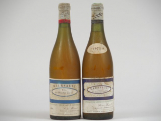 Vente aux enchères 2 BOUTEILLES MEURSAULT 'CLOS DES BOUCHES CHERES' R. MANUEL : 1 de 1961