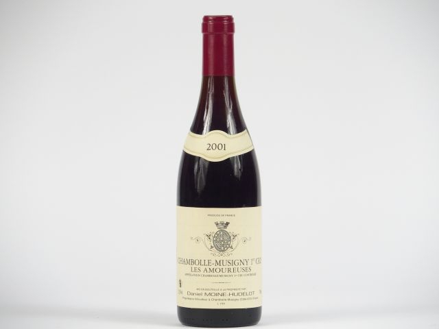 1 BOUTEILLE CHAMBOLLE MUSIGNY 1er CRU 'LES AMOUREUSES' D. MOINE HUDELO