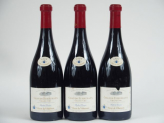 Vente aux enchères 3 BOUTEILLES GRANDS ECHEZEAUX GC H. DE VILLAMONT - 2002 - 1 ETLA