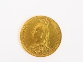 Vente aux enchères 1 pièce Souverain or 8 g