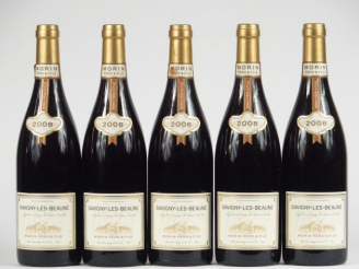 Vente aux enchères 5 BOUTEILLES SAVIGNY LES BEAUNE MORIN - 2008