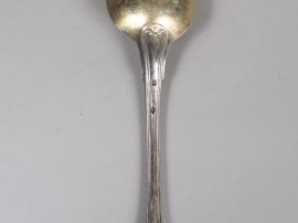 Cuillère à ragoût en argent, poinçon Minerve Poids : 108 g