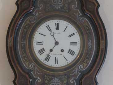 Carillon Napoléon III en marqueterie Boulle, mouvement signé Ricard