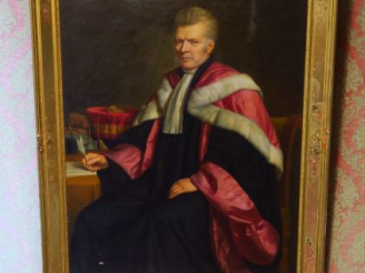 Vente aux enchères Felix VAURINE « Portrait de magistrat »             Huile sur toile, s