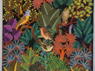 Geslin, Tapisserie d’Aubusson des ateliers Pinton, numérotée 1/6 « Flo