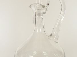 SAINT LOUIS. Décanteur en cristal.  H. : 30 cm